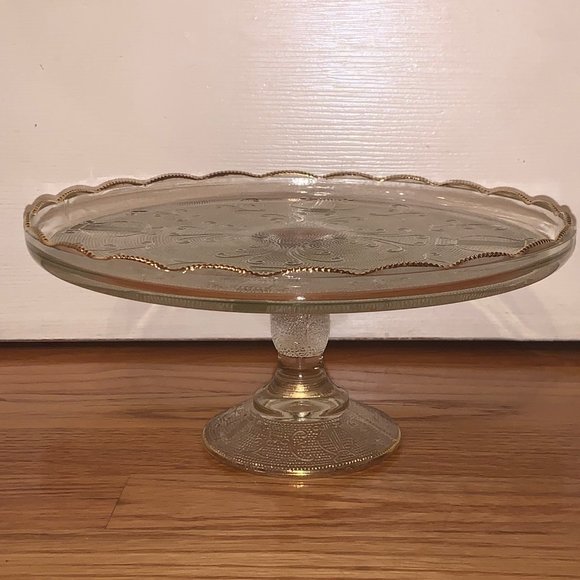 Jeannette Glass Cake Stand - Picture 1 of 6